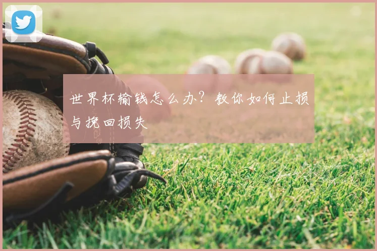 世界杯输钱怎么办?教你如何止损与挽回损失