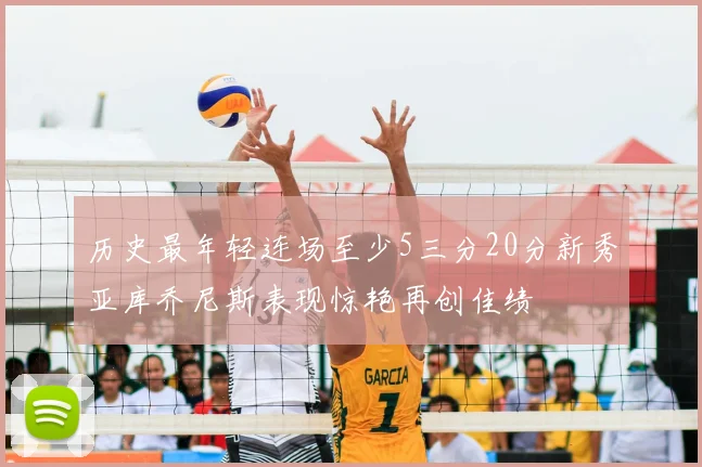 历史最年轻连场至少5三分20分新秀亚库乔尼斯表现惊艳再创佳绩