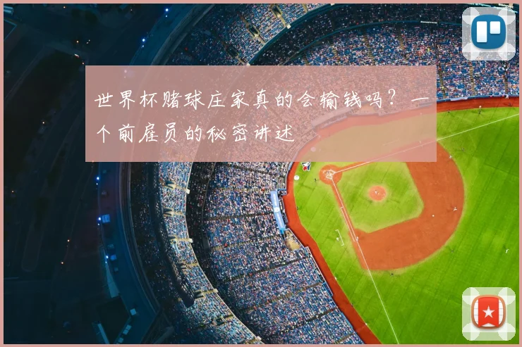 世界杯赌球庄家真的会输钱吗？一个前雇员的秘密讲述
